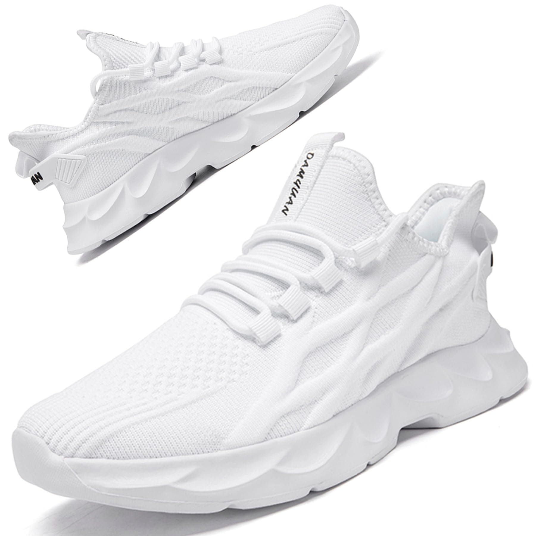 ZGPWZWL Sneaker Damen Schuhe Atmungsaktiv Sportschuhe Leichtgewichts Walkingschuhe Turnschuhe Freizeitschuhe Laufschuhe Straßenlaufschuhe 39 EU A Weiß