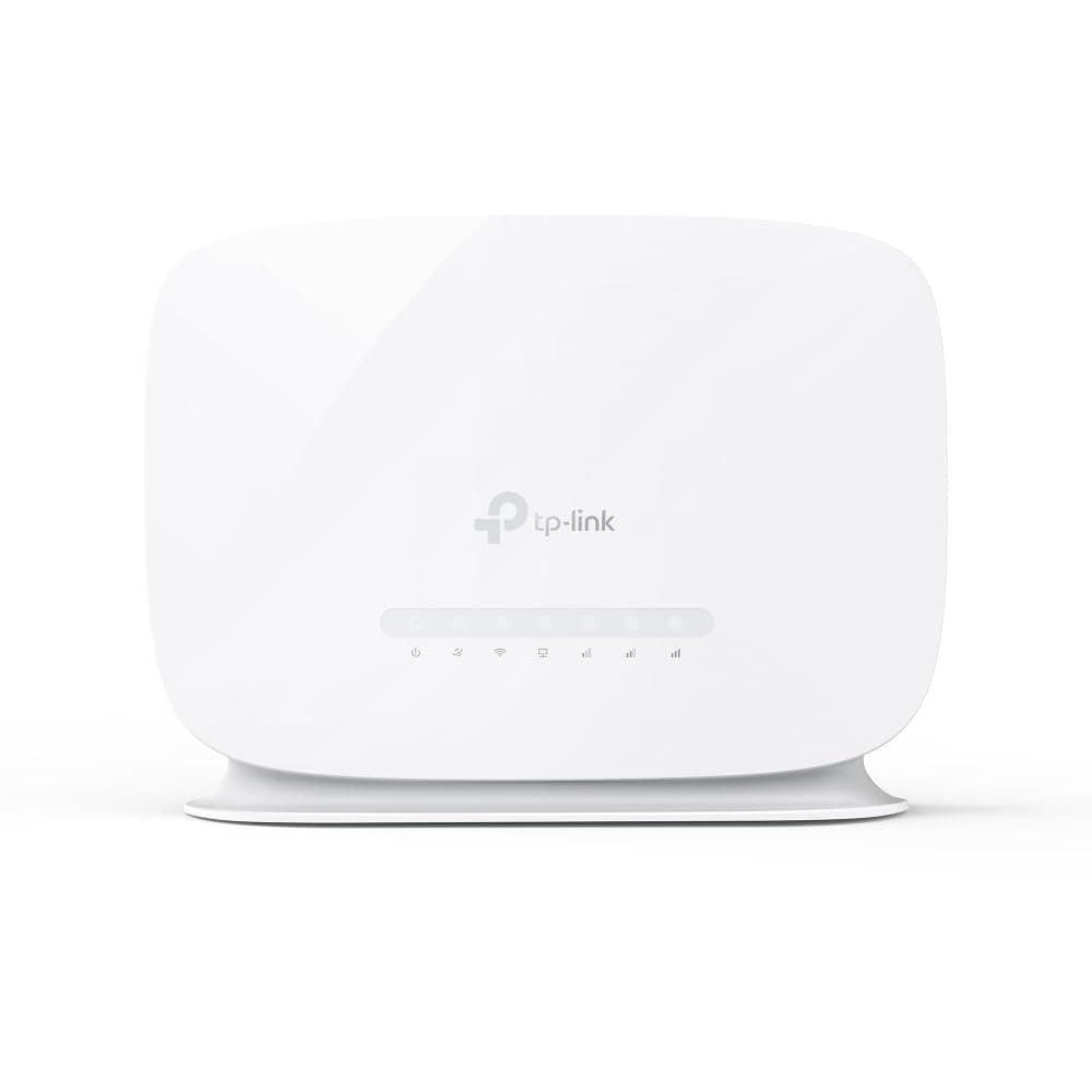TP-Link Archer MR505 LTE Router, 4G+ Router unterstützt SIM Karten, 4G+ Cat6 bis zu 300Mbps, WLAN Dual-Band AC1200, Gigabit-LAN/WAN-Anschlüsse, Plug and Play, bis zu 64 Geräte, Gast-Netzwerk 4G+ Weiß