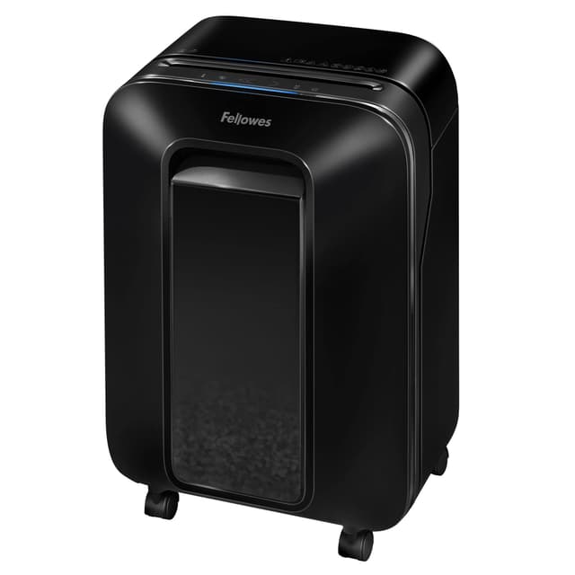 Fellowes Aktenvernichter 12 Blatt Partikelschnitt (P4), Papierschredder für Büro, Homeoffice, Powershred LX200, Schredder mit 22L Papierkorb, 100% staufrei, Safesense, Füllstandsanzeige, schwarz 12 Blatt LX200 – 12 Blatt – Cross Cut – 22 Liter Papierkorb
