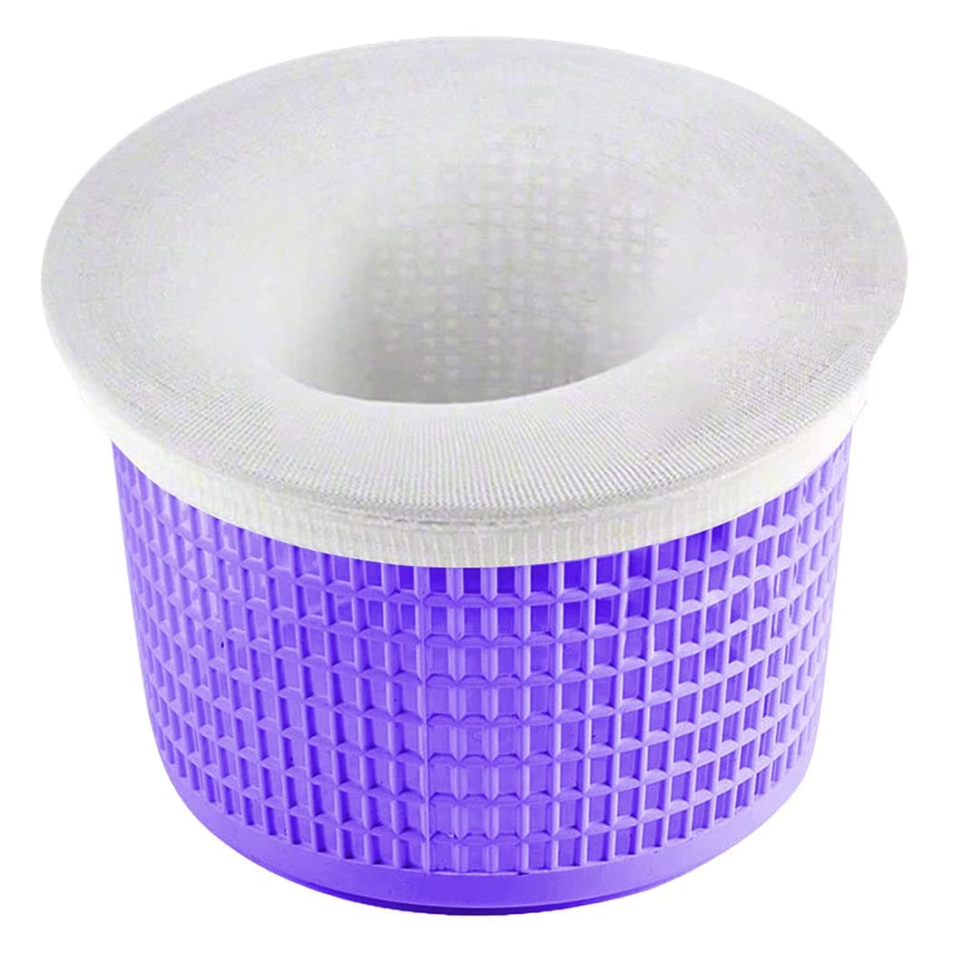 Coopache 30 Stück Pool Skimmer Socken, Netz für Skimmer Filter Körbe, Pool Skimmer Socks Nylon, Schwimmbad Skimmersocke, Filtersocken für Skimmer Teich Reinigung Schmutz und Blättern