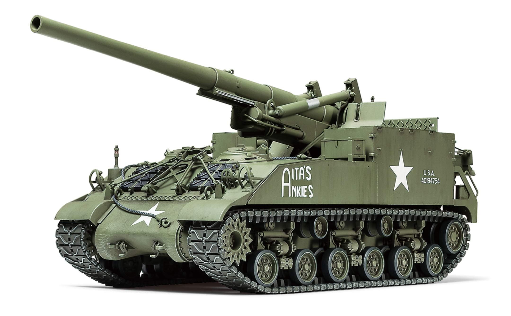 TAMIYA 300035351 Panzer, Armeegrün, Beige
