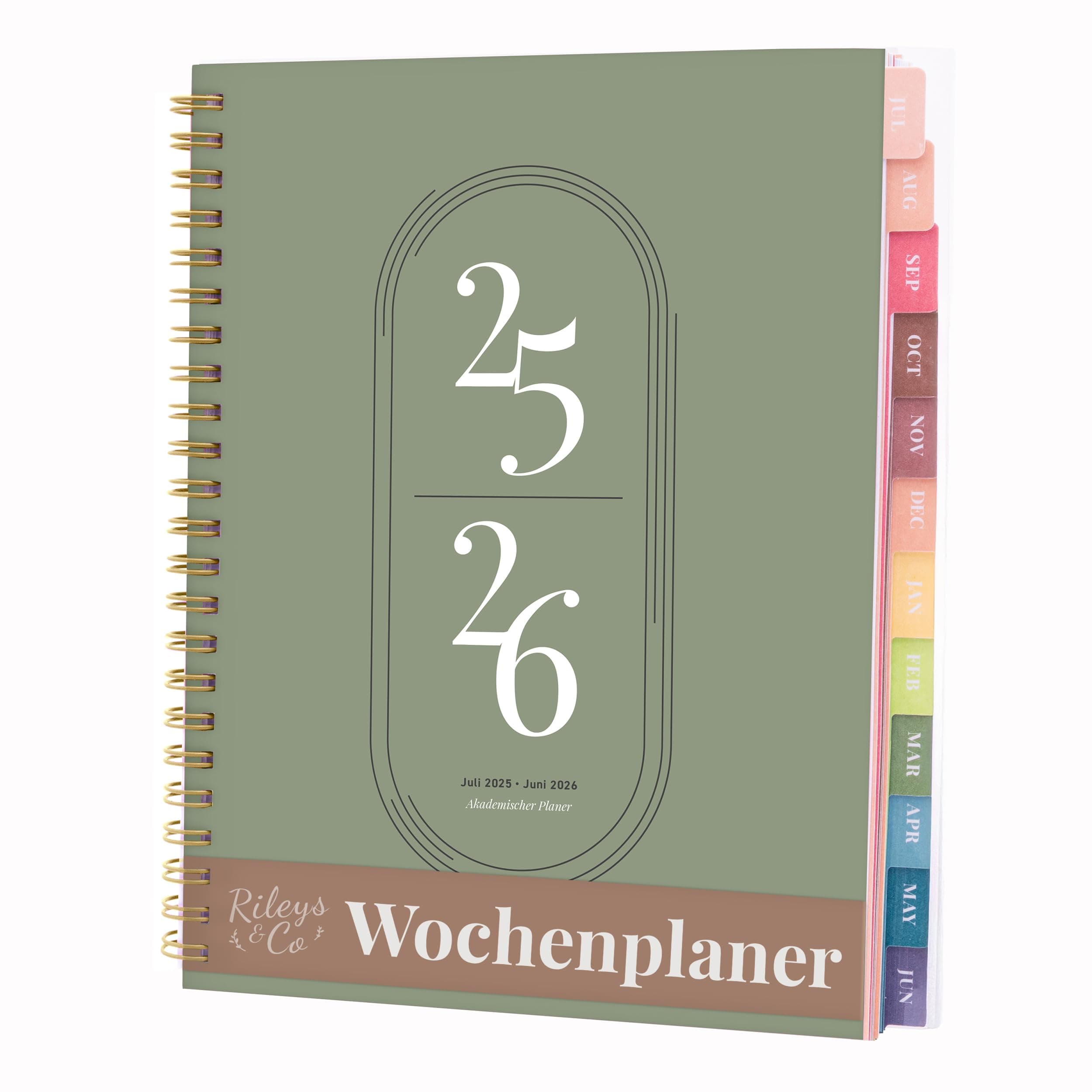 Rileys & Co Wochenplaner 2025, Hausaufgabenheft, Schulplaner | Kalender 2025 2026 Juli 2025–Juni 2026 Terminplaner, Notizen, Doppeldraht, 20 x 15 cm Planner, (Grün, auf Deutsch) Angebot bei HelloDeals