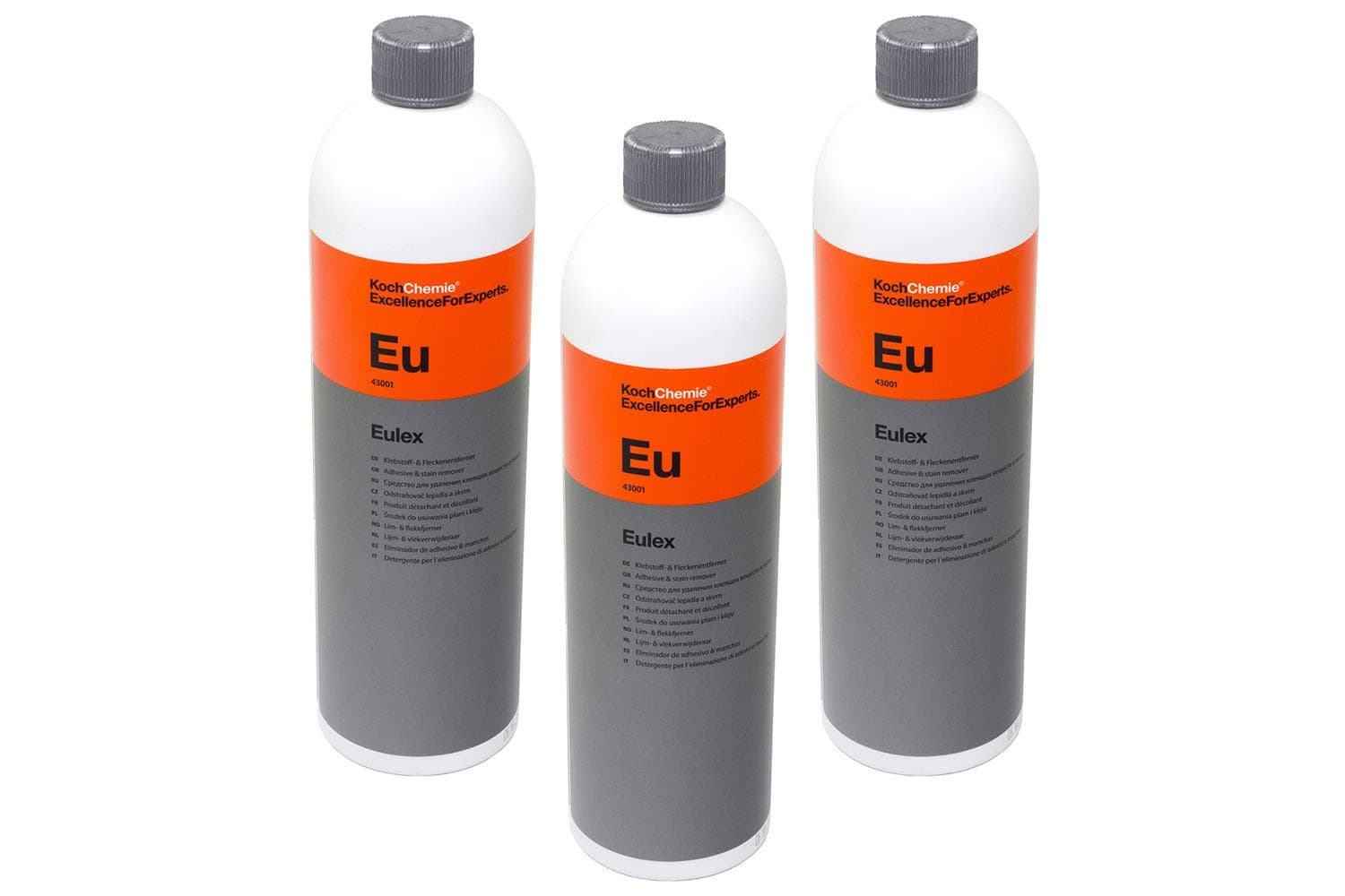 3x 1 Liter Klebstoff- & Fleckenentferner Eulex Koch Chemie Flecken Entferner
