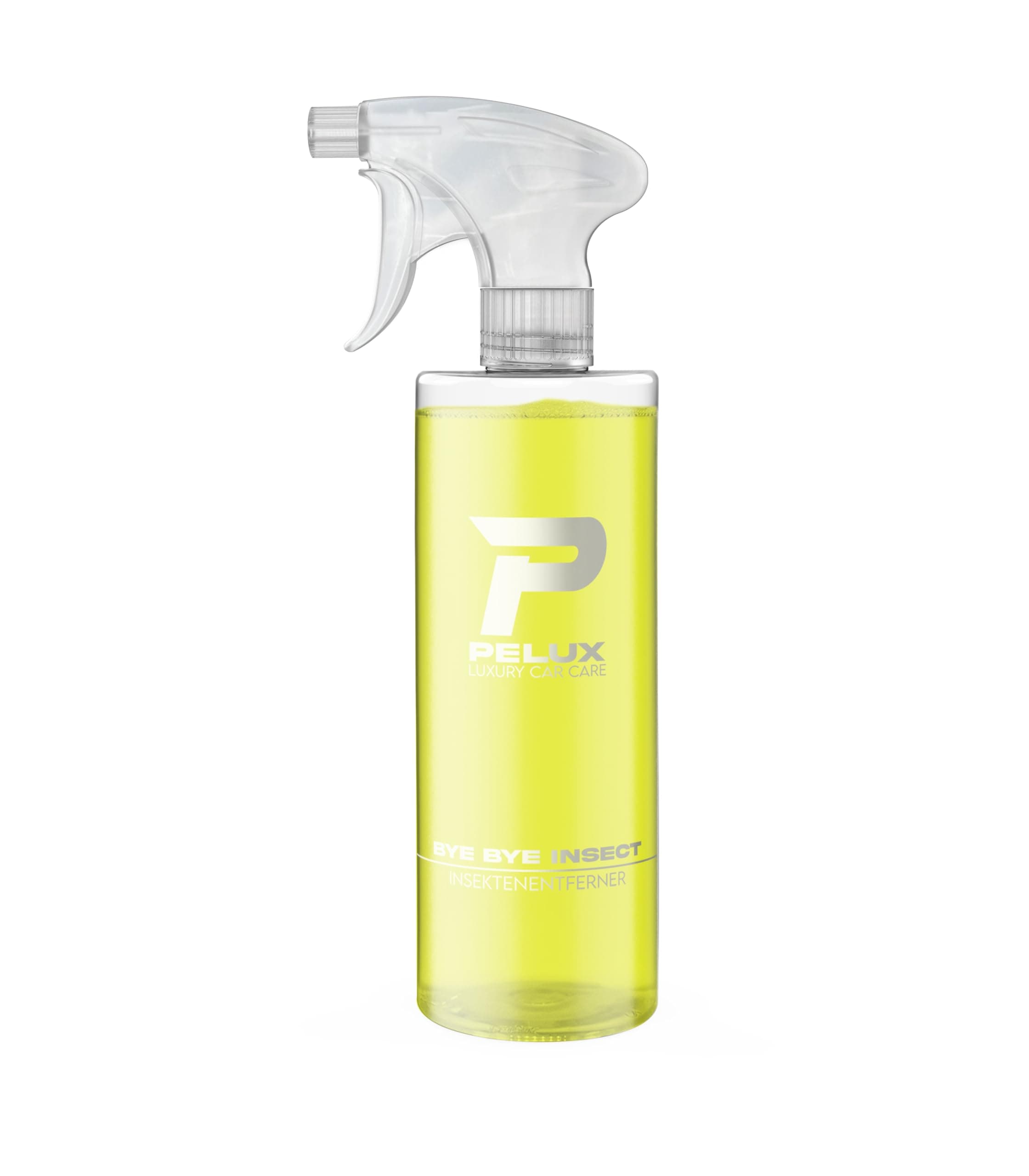 PELUX Insektenentferner - Bye Bye Insect Auto Waschen Reiniger Pflege Mücken Insekten (500 ml mit Sprühkopf) 500 ml (1er Pack)