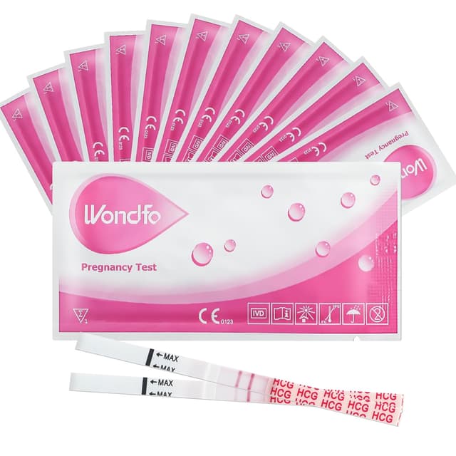 Wondfo Schwangerschaftstest 20x Frühschwangerschaftstest 10mIU/ml Ultra Frühtest Schwangerschaft Pregnancy Test