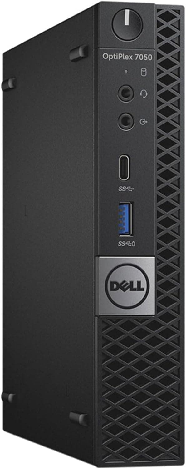 Dell Mini PC Optiplex 7050 Desktop-Computer Windows 11 Pro + Office | Core i5 6500t | RAM 16 GB | SSD M.2 256 NVME + HDD 500 GB | WiFi BTH Mini-Computer (nur PC) (Generalüberholt) Minimalistisch