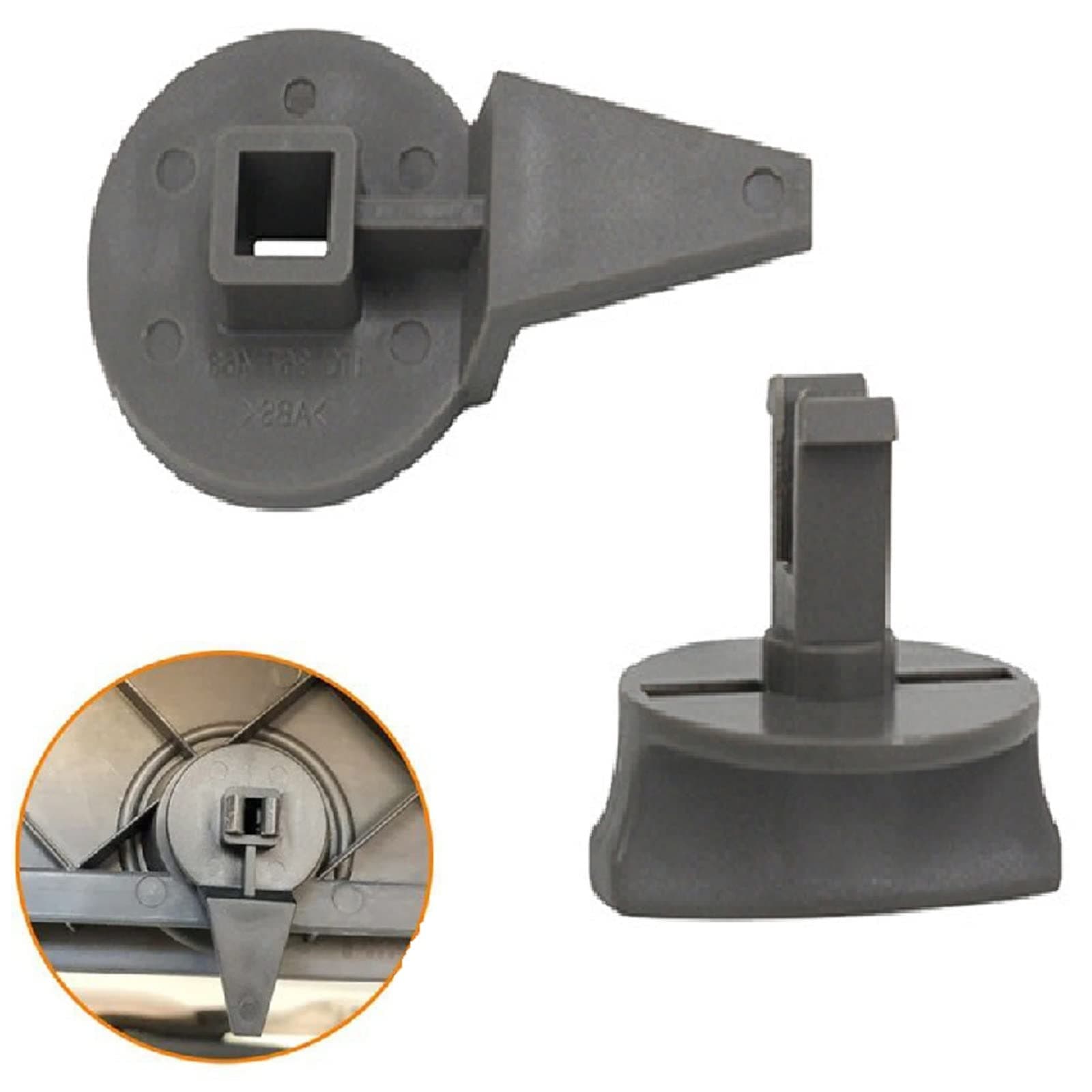 Warndreieck Abdeckung,Halter Warndreieck Heckklappe,Drehknopf Halterung Clip,Für VW Touran Bora Golf Jetta