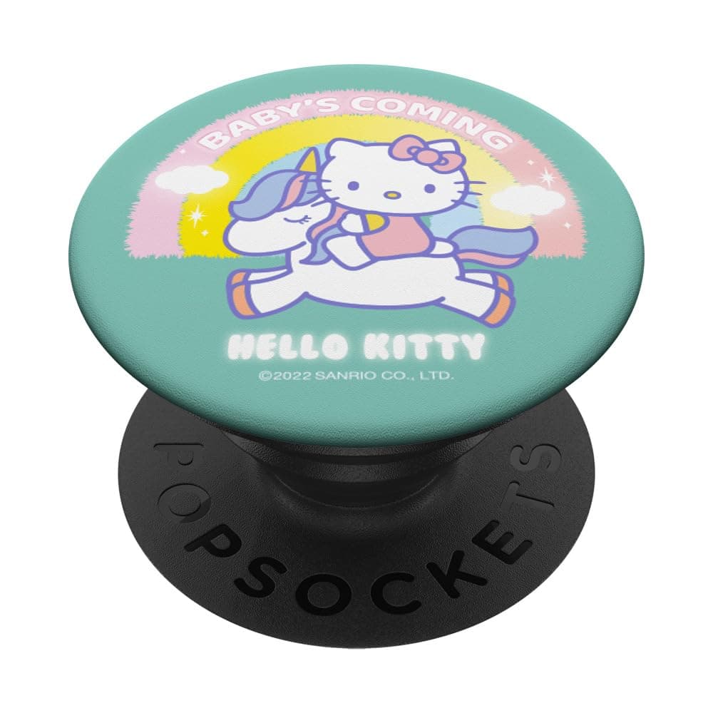 Baby's coming! - Baby Shower - Hello Kitty PopSockets mit austauschbarem PopGrip Standard