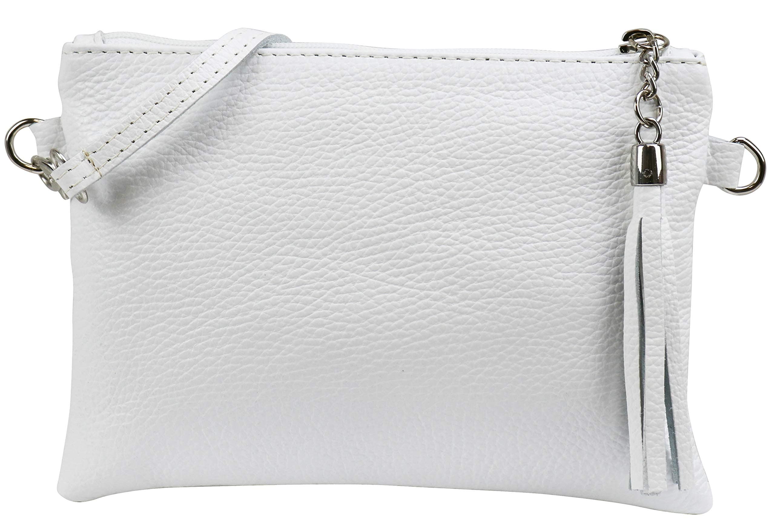 SH Leder Echtleder Umhängetasche Clutch kleine Tasche Abendtasche 22x15cm Anny G248