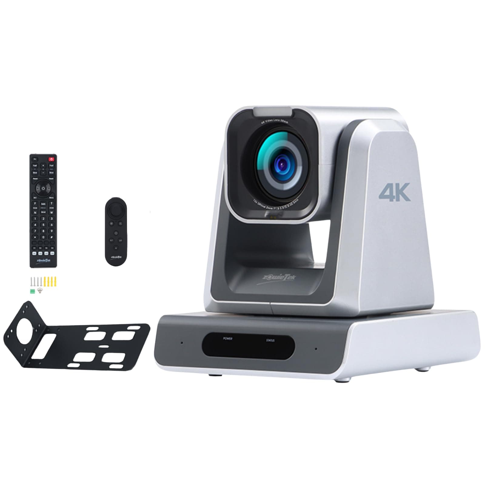 zowietek 4K NDI|HX3 PTZ Kamera PoE, 18X optischer Zoom, Simultane HDMI & SDI Ausgänge, RTSP/RTMP(s)/SRT, Standalone IP Live Streaming auf YouTube, Twitch für Meeting, Kirche, Event, NDI HDMI SDI USB 18X