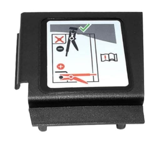 COZERI Batteriepolabdeckung,1 stk Batterie-Minusabdeckung 5Q0971813A,robuste zuverlässige Autobatteriepolabdeckung,universelle Batteriekastenabdeckung für die meisten Automodelle