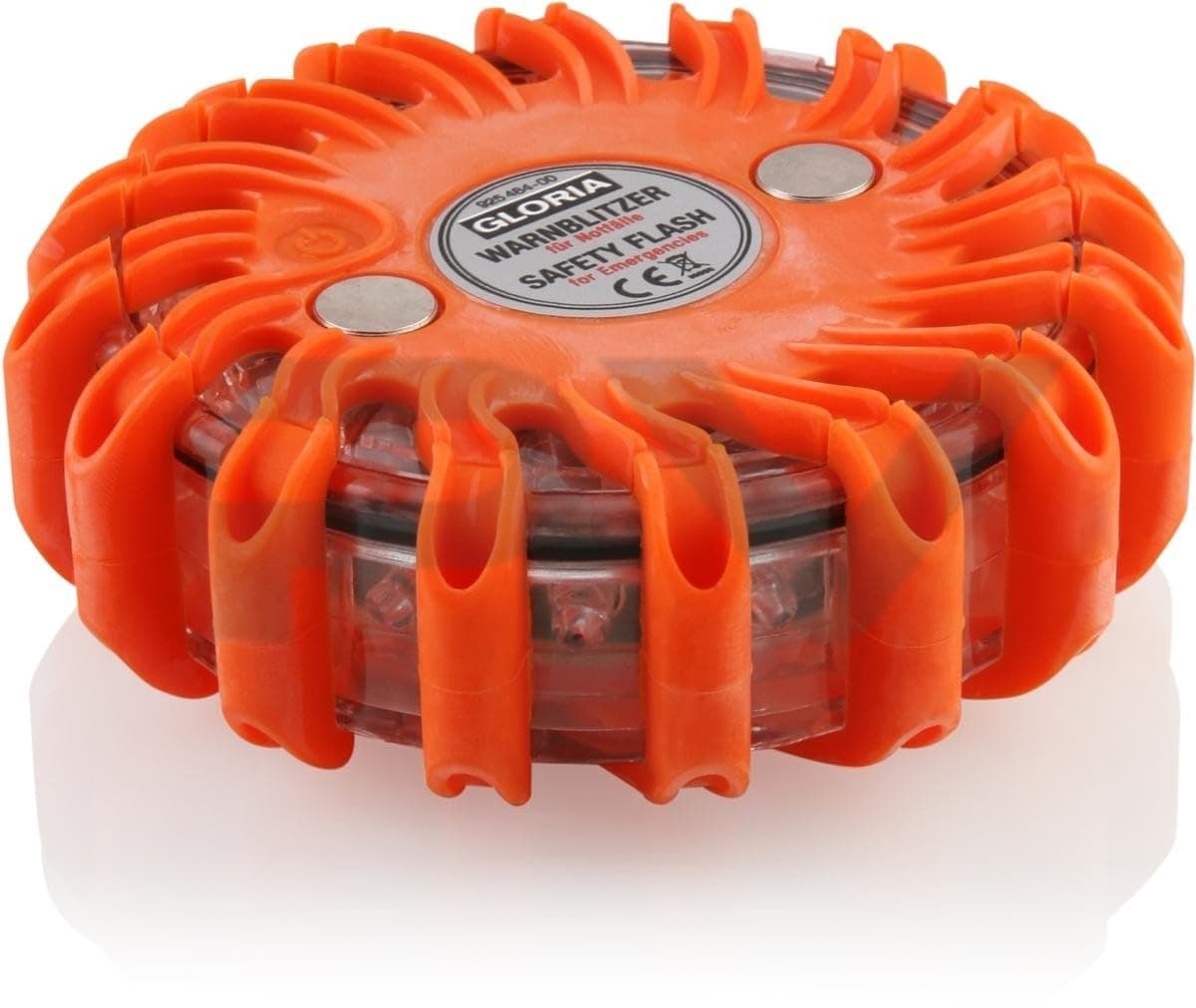 Warnblitzer Warnblinker Gloria - mit 16 ultrahellen LEDs in ROT