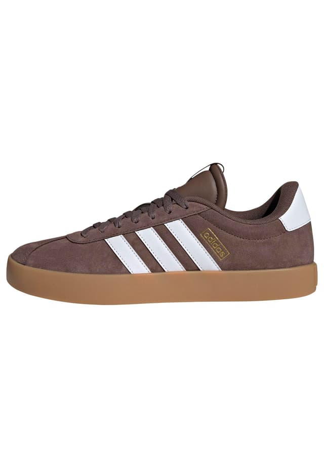 adidas Herren Vl Court 3.0 Shoes Schuhe 45 1/3 EU Earth Strata Cloud White Gold Metallic