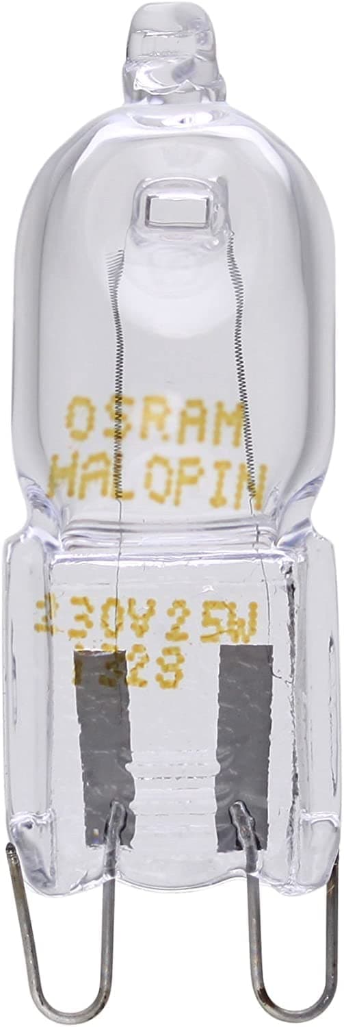 Osram Ofenlampe Halopin 66740 OVEN 40 Watt 230 Volt G9 | bis 300 Grad | Halogenlampe für Backofen, Warmweiß Angebot bei HelloDeals