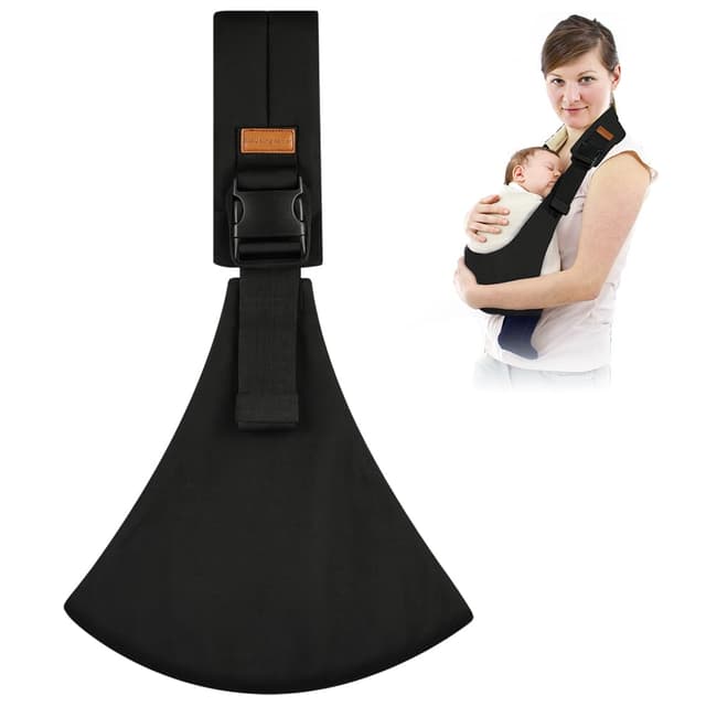 AOOWU Babytrage, Kleinkind Trage Seitlich,Verstellbare Ergonomisch Toddler Carrier, Babytrage Seitlich Baby Trage Für Neugeborene Bis 0-36 Monaten, Kleinkinder bis 15kg, Kleinkinder Tragegurt