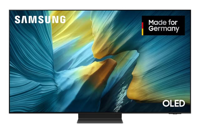 SAMSUNG OLED S95F 65 Zoll (163 cm) 4K Fernseher, Antireflexion, NQ4 AI Gen3 Prozessor, OLED HDR Pro, Gaming Hub, Motion Xcelerator 165Hz, 4K Upscaling, Dolby Atmos, Samsung Vision AI Smart TV 65 Zoll Modell 2025
