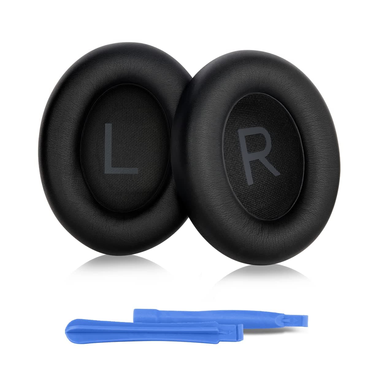 ELZO Ersatz Ohrpolster für Bose 700 (NC700), Premium Ersatzpolster für Bose 700 und Bose NC700 Kopfhörer, Ersatz Ohrkissen Over-Ear Headphones, Schwarz Bose 700 & NC700; Schwarz