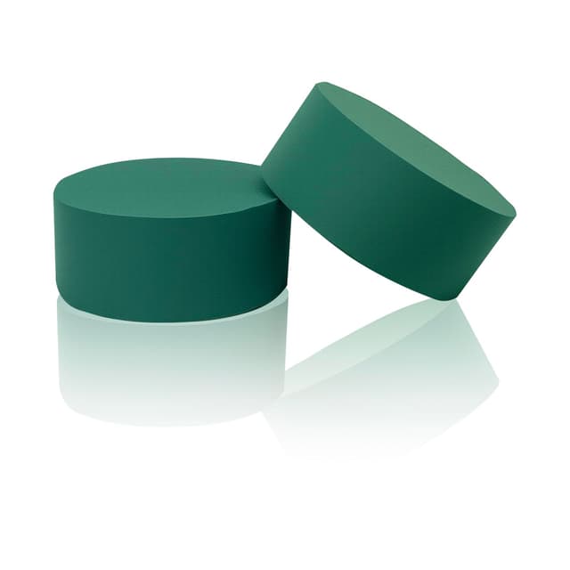 msymsyu Blumensteckschaum 19x5cm Steckschaum 1 Stück Steckmasse Steckschwamm Hochfest und unzerbrechlich Steckschaum für Blumen Steckmasse für Kunstblumen ideal für Feste Familie und Hochzeiten 19x5cm*1Pcs