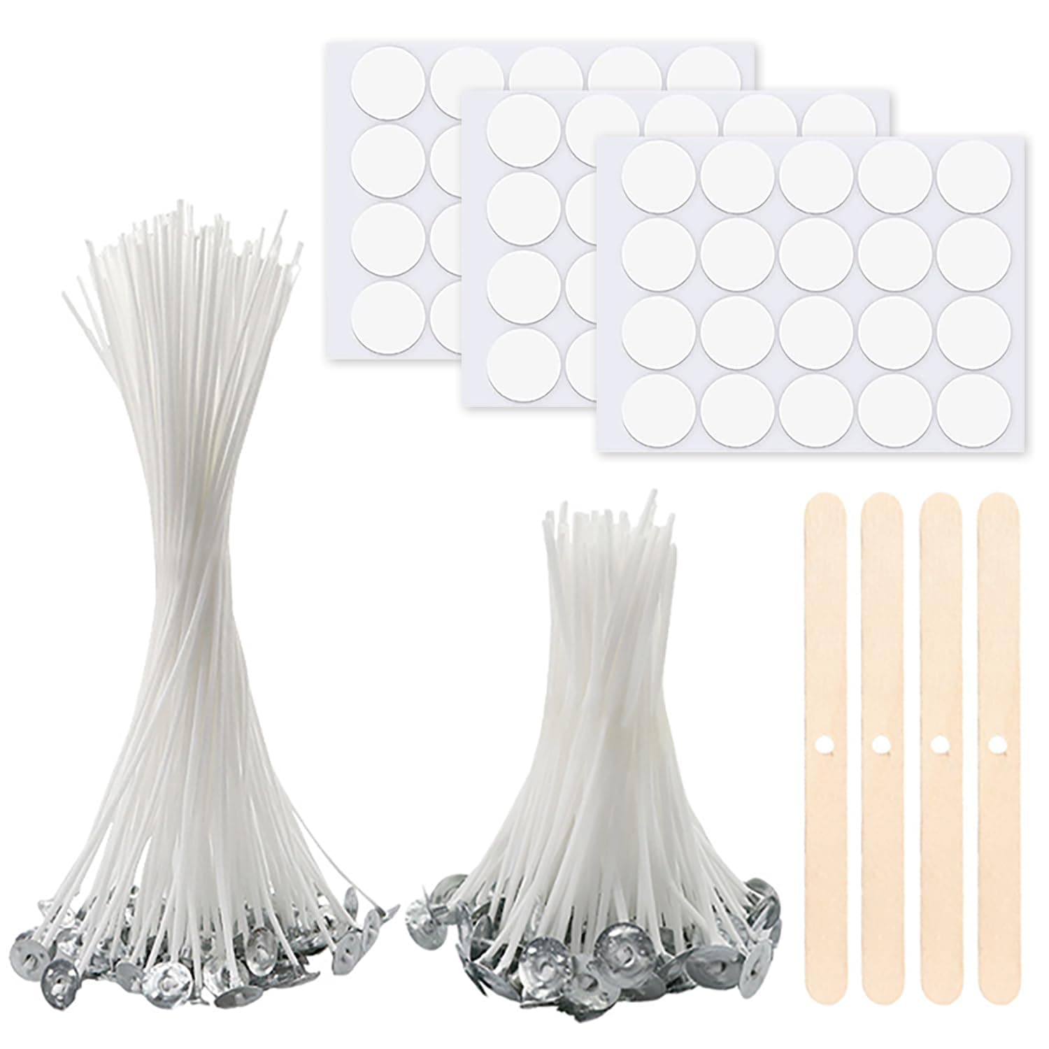 Kerzendocht Set, 50 Stück Kerzendochte für Kerzen, Rauchfrei Kerzendocht, Kerzen Selber Machen Set,für die Kerzenherstellung Candle DIY (10cm/20cm) Angebot bei HelloDeals