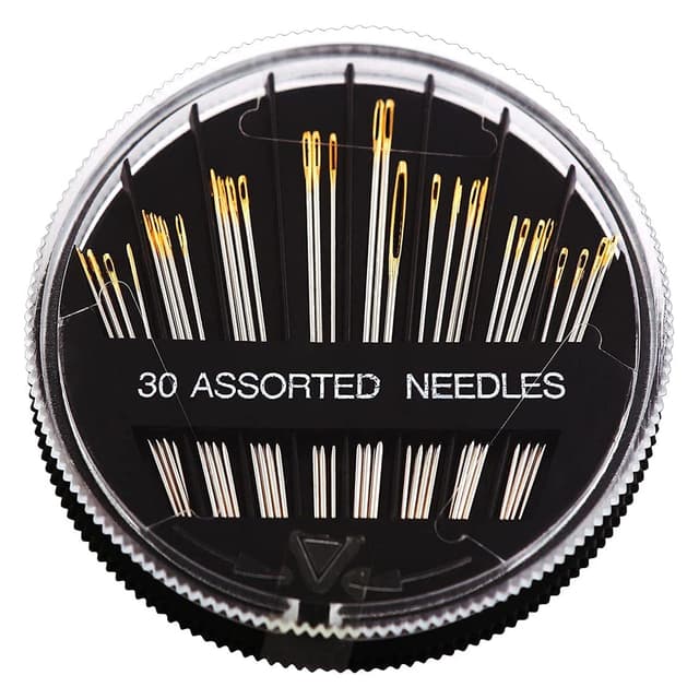 Nähnadeln Handnadeln, 30 Nähen Nadeln, Stopfnadeln Handnähnadeln, Sticknadeln, inklusive aller zum Handnähen benötigten Längen (3,1cm-5,1cm)