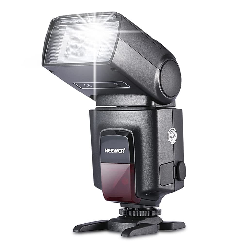 NEEWER TT560 Kamera Blitz Kompatibel mit Canon Sony Nikon Panasonic Olympus Pentax und andere DSLR Kameras, Digitalkamera Blitzgerät mit Standard Blitzschuh