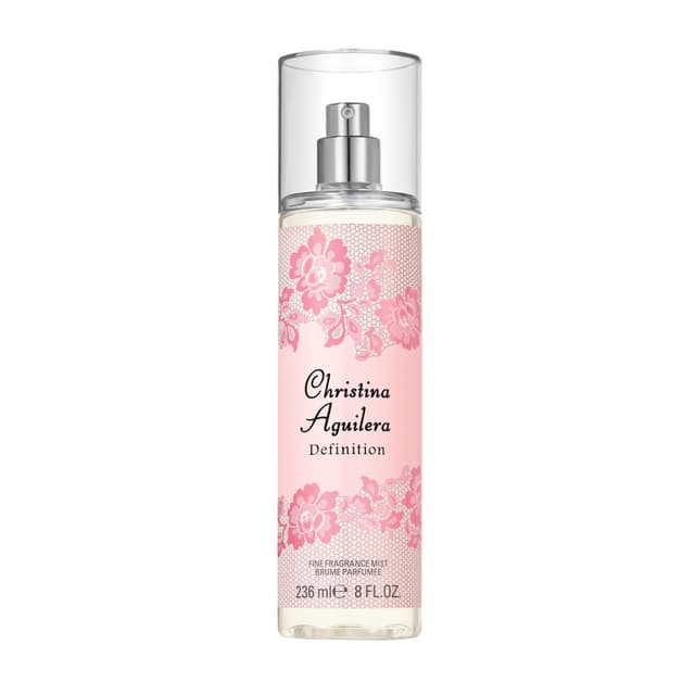 Christina Aguilera - Definition Fine Fragrance Mist, Leichtes Körperparfüm, mit Mandarine und Amber, Blumen- und Zitrusnoten, Erfrischender Duft, Ideal für den Sommer, Parfüm für Damen, 236 ml 236 ml (1er Pack)