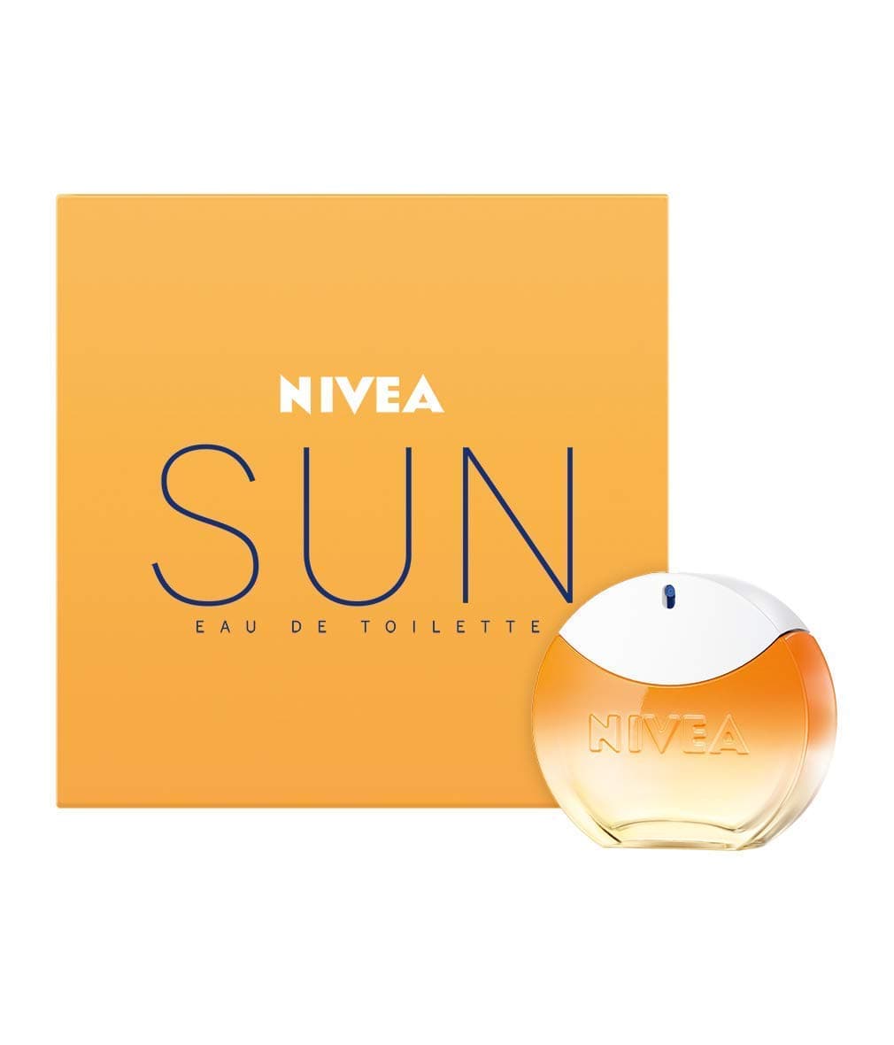 NIVEA SUN Eau de Toilette, Unisex-Parfum mit dem Original Sonnencreme Duft, sommerlich, erfrischend und im ikonischen Parfüm-Flakon (30 ml) 30 ml (1er Pack) Single