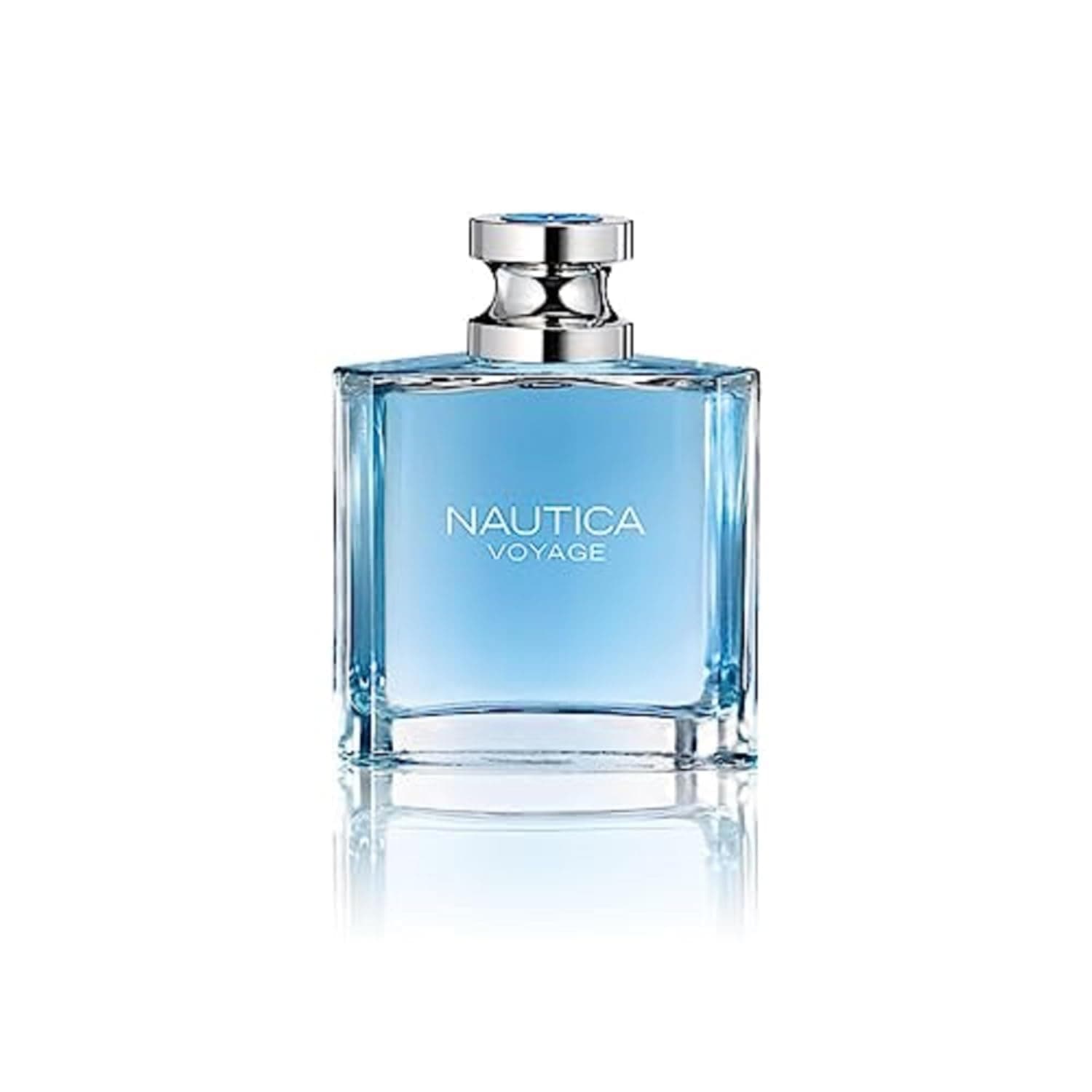 Nautica Voyage Eau de Toilette 100 ml, Noten von Apfel, Zeder und Mimose, Herrenduft, langanhaltend, ein Duft für jeden Tag