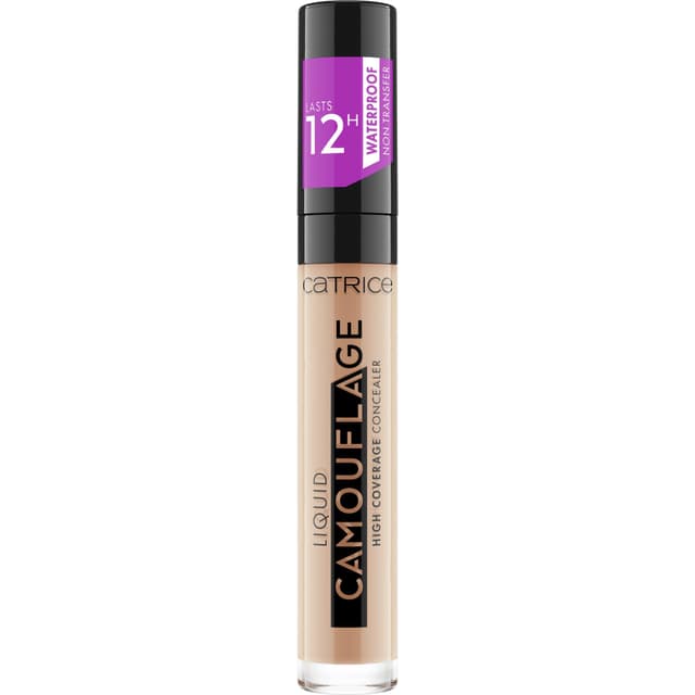 Catrice Liquid Camouflage High Coverage Concealer, Nr. 020, Nude, langanhaltend, für trockene Haut, für unreine Haut, für Mischhaut, vegan, ölfrei, wasserfest, ohne Alkohol, 1er Pack (5ml) 020 Light Beige