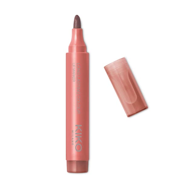 KIKO Milano Long Lasting Colour Lip Marker 109 | Lippenstift No-Transfer, Natürlicher Tattoo-Effekt Und Extrem Langer Halt (10 Stunden) 109 Natural Rose 1 stück (1er Pack)