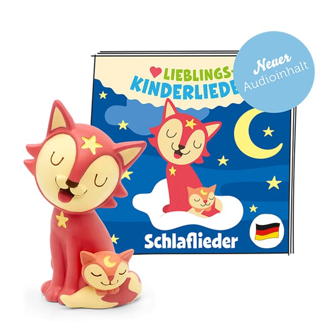 tonies Hörfiguren für Toniebox, Lieblings-Kinderlieder – Schlaflieder, Kinderlieder für Kinder ab 3 Jahren, Spielzeit ca. 50 Minuten Single