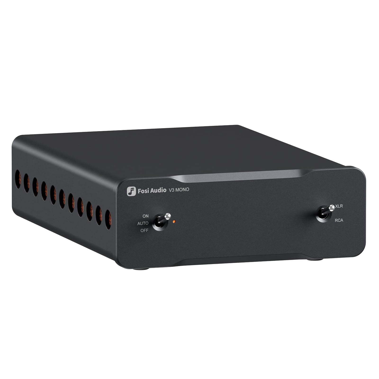 Fosi Audio V3 Mono Leistungsverstärker für passive Lautsprecher, Mini Monoblock Class D Verstärker mit TPA3255, 240W für HiFi Heimkino AVR Receiver, RCA/XLR symmetrische Eingänge, 48V/5A Netzteil 1 Stück Angebot bei HelloDeals