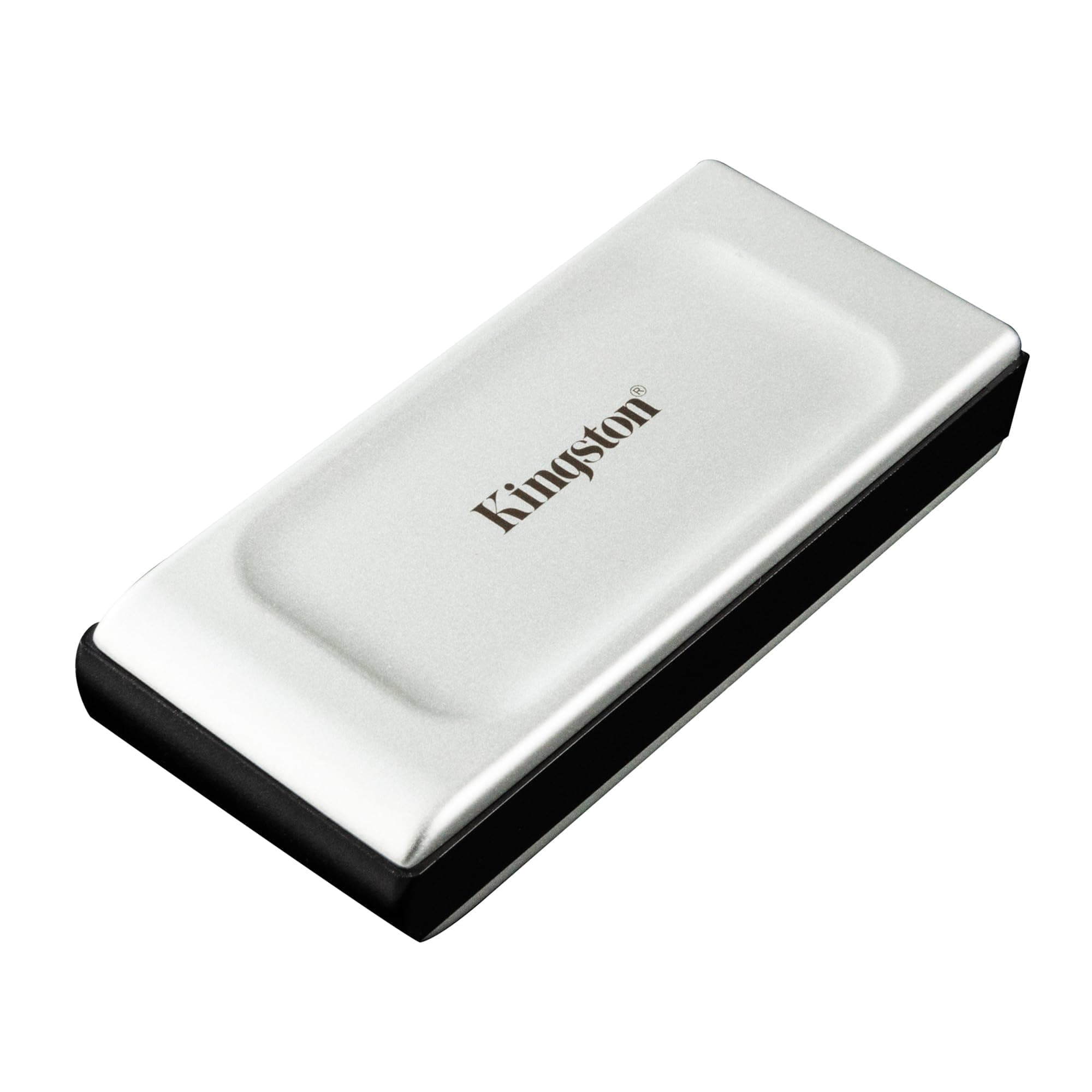 Kingston XS2000 2TB External SSD USB 3.2 Gen 2 Portables Laufwerk Silber-SXS2000/2000G XS2000 - Silber 2TB