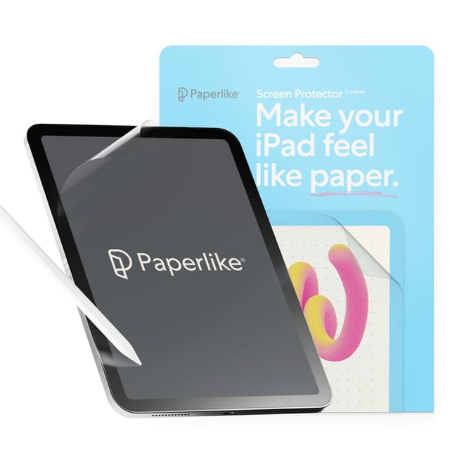 Paperlike Folie (2x) für iPad Pro 11" (2020/21/22) & iPad Air 10.9" 4. & 5. Generation für ein authentisches Papiergefühl iPad Pro 11" (2018-2023) & iPad Air 10.9" Transparent
