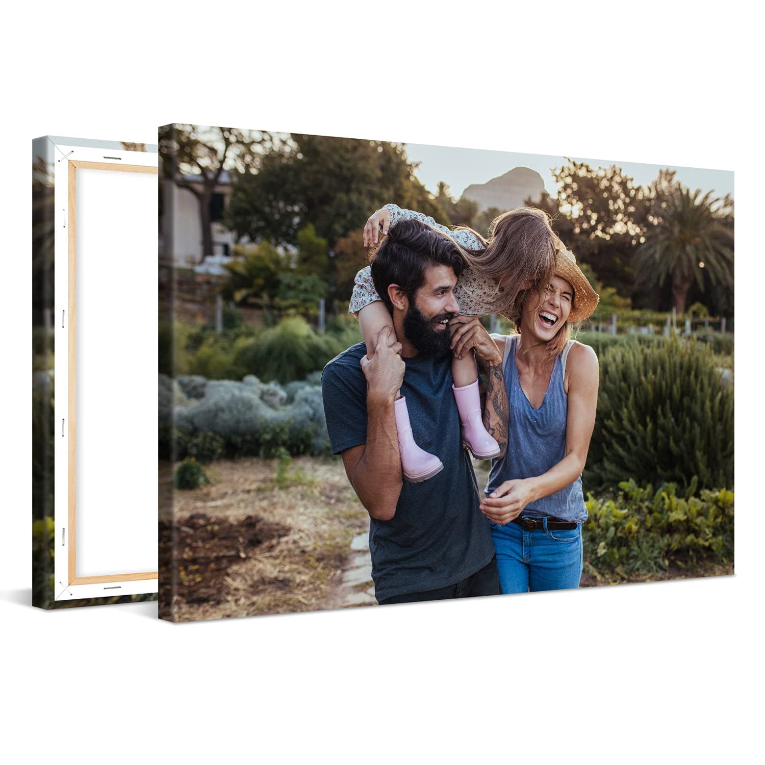 PICANOVA – Leinwandbild – Foto auf Leinwand 90x60 cm – Premium Fotoleinwand – Ihr Eigenes Bild auf Leinwand als Personalisierte Wanddeko – Wandbild mit Wunschmotiv – Fotogeschenk Leinwand 90L x 60B cm