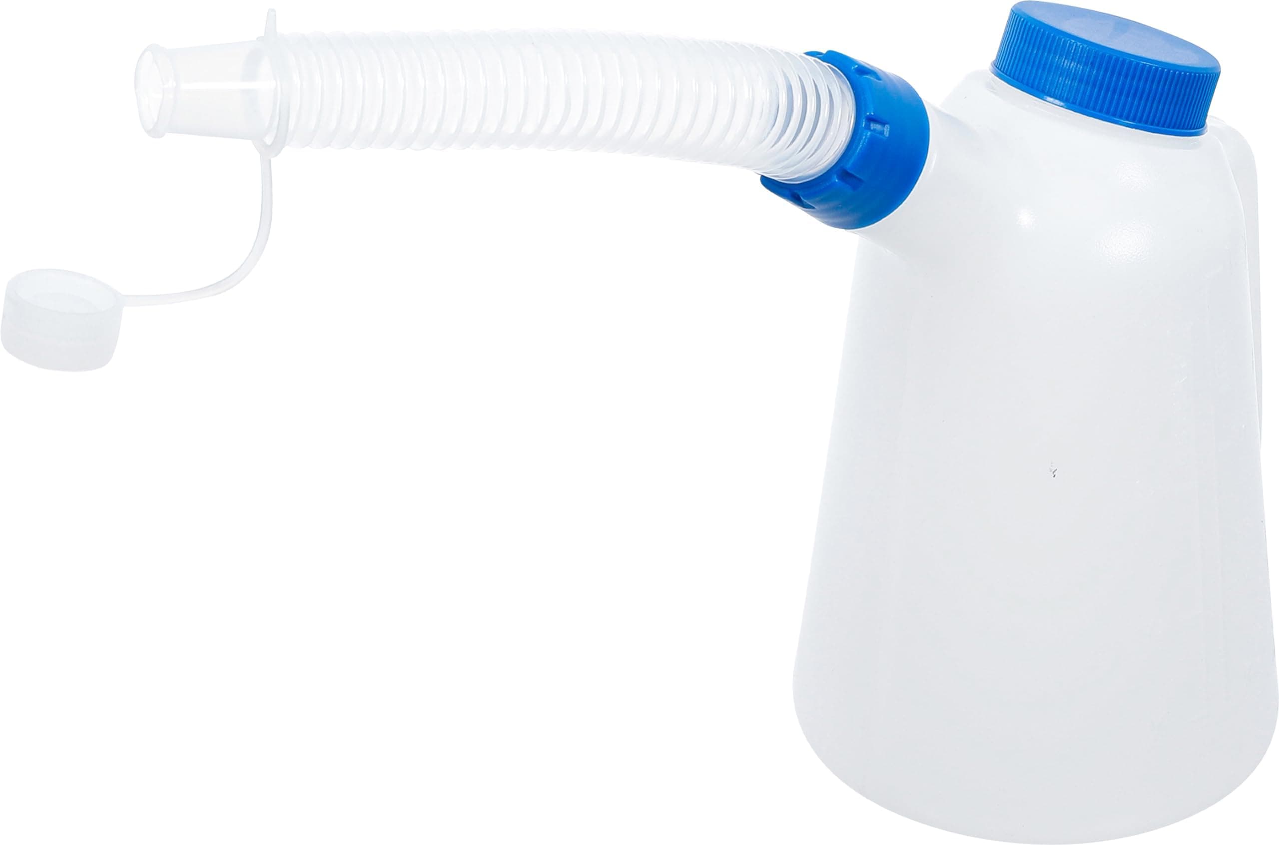 BGS Füllkanne mit flexiblem Ausgussstutzen und Deckel - 1 l Füllkanne 1 l