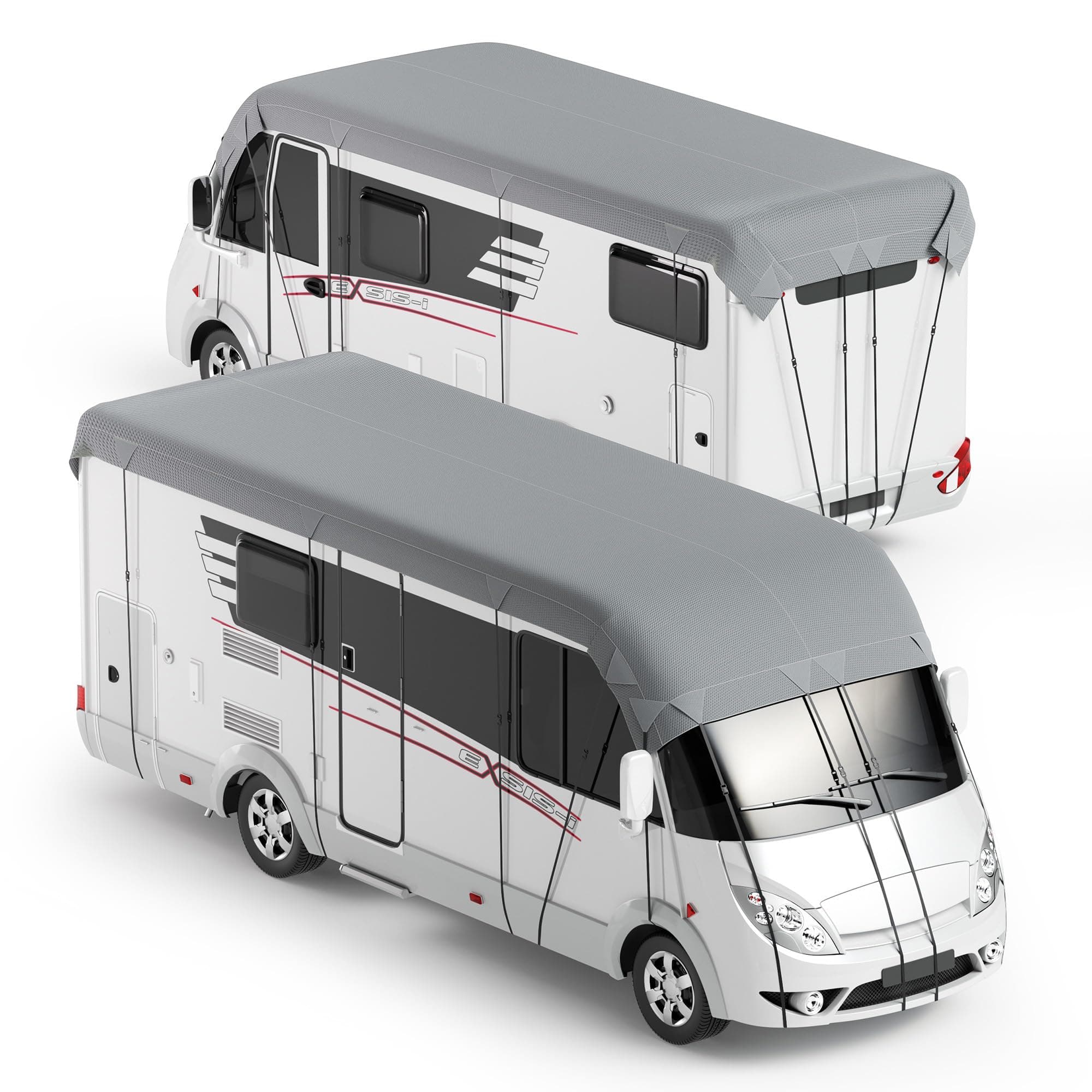 SOTISI Wohnwagen Abdeckung, Hochwertige Wohnwagen Schutzhülle, Schützt Vor Staub und Nässe, für Wohnmobile und Wohnwagen(8 x 3 m) 8*3