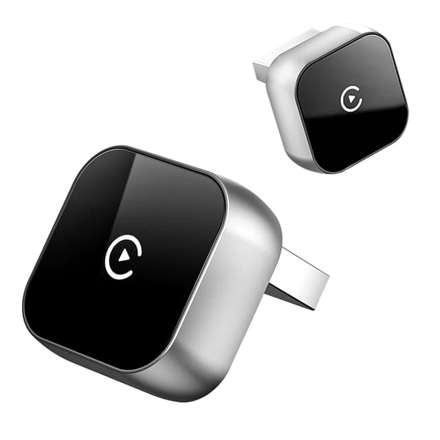 Wireless CarPlay Adapter,2 In 1 Wireless CarPlay & Android Auto Adapter,2025 Verbessertes drahtloses Carplay Adapter,Der Mühelos mit Dem Drahtlosen CarPlay für Autos von 2016+ für iOS 10+/Android 11 2 In 1 Wireless Upgraded CarPlay