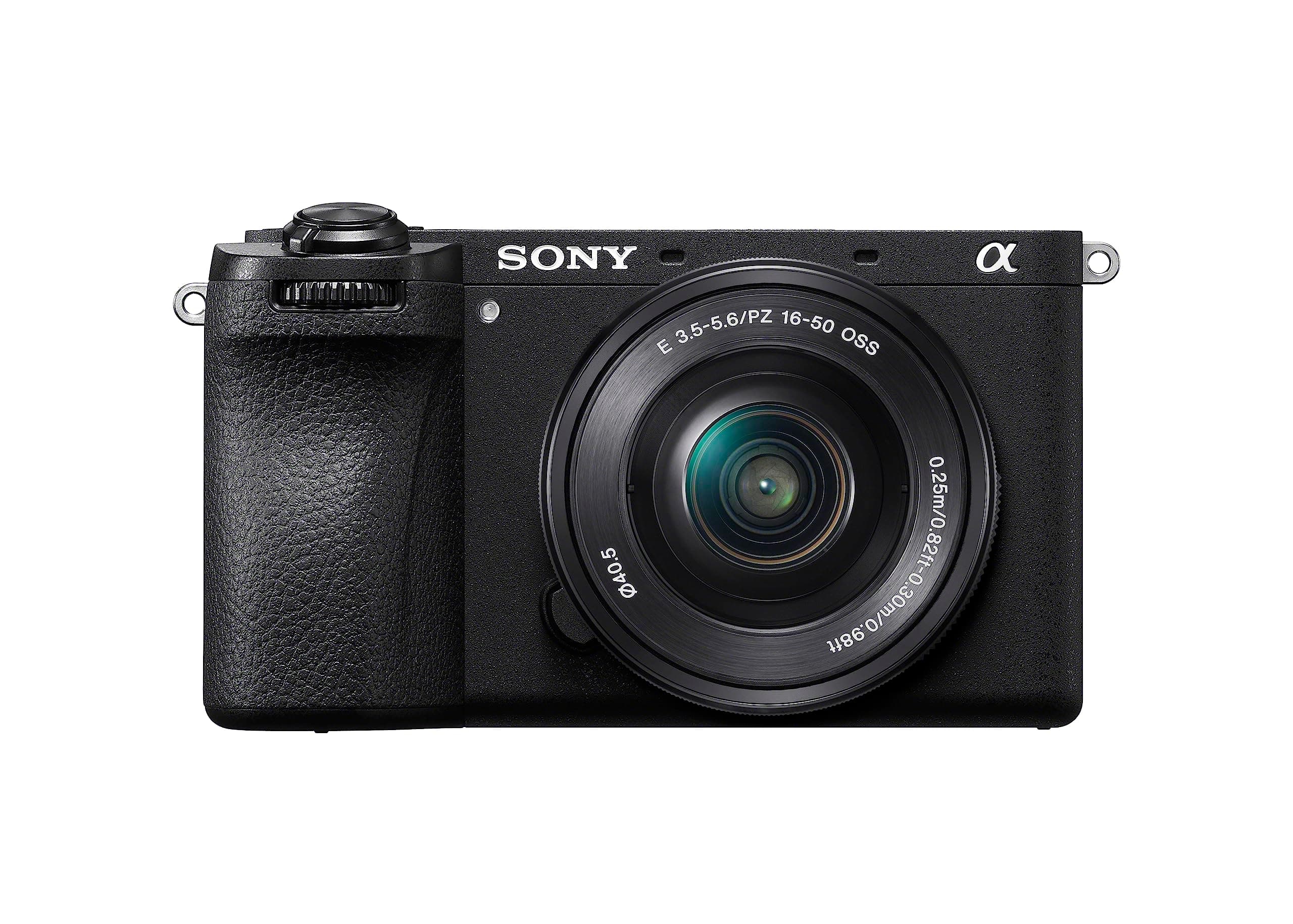 Sony Alpha 6700 Systemkamera (APS-C) mit 16–50mm Objektiv – KI-Autofokus, 5-Achsen-Stabilisierung, 4K 120p Video, Touchscreen, ideal für Vlogging & Foto A6700 + 16-50mm Einzeln