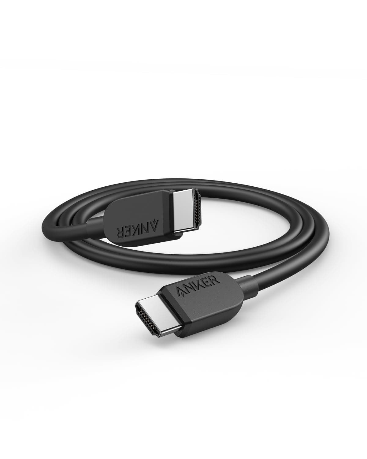 Anker 8K@60Hz HDMI Kabel, 90cm lang, Ultra HD 4K@120Hz auf HDMI Kabel, 48 Gbit/s zertifiziertes schnelles robustes Kabel mit HDMI 2.1 und HDR, Kompatibel mit PlayStation 5, Xbox, Samsung TV, und mehr 0,9m