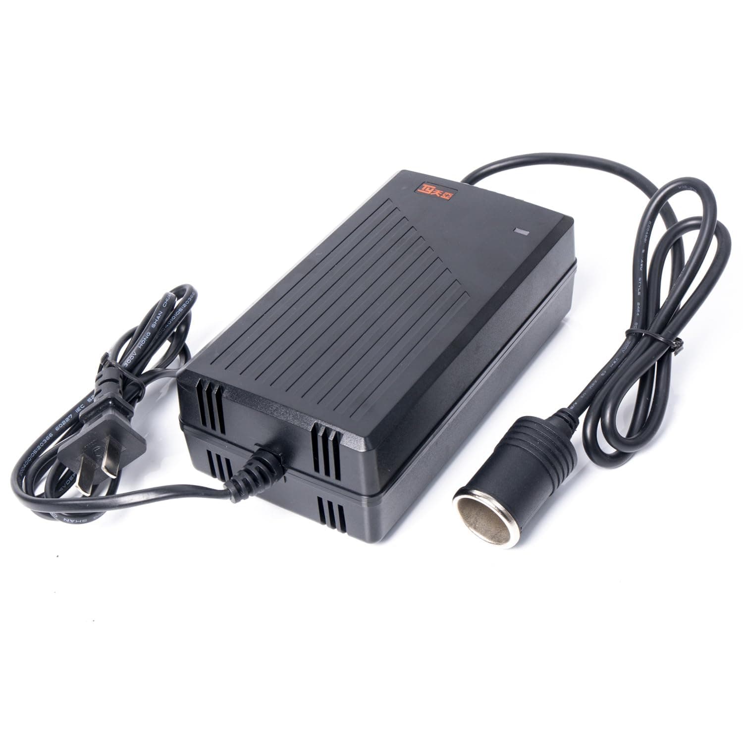 KFZ Netzadapter Spannungswandler AC auf DC 230V auf 12V 10.3A 120W Netzteil Adapter für Auto-Staubsauger, Kompressoren