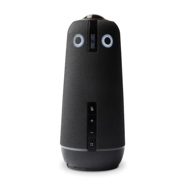 Meeting Owl 4+ 360-Grad-Kamera, intelligente Videokonferenzkamera, Mikrofon und Lautsprecher (Lautsprecher-Autofokus, intelligenter Zoom und Rauschausgleich)