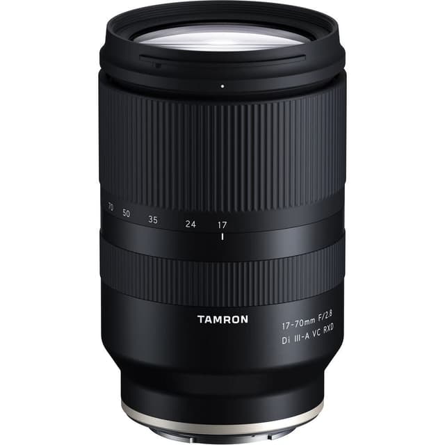 TAMRON 17-70mm F/2.8 Di III-A VC RXD Zoom-Objektiv für spiegellose APS-C-Systemkameras von Fujifilm, schwarz Single