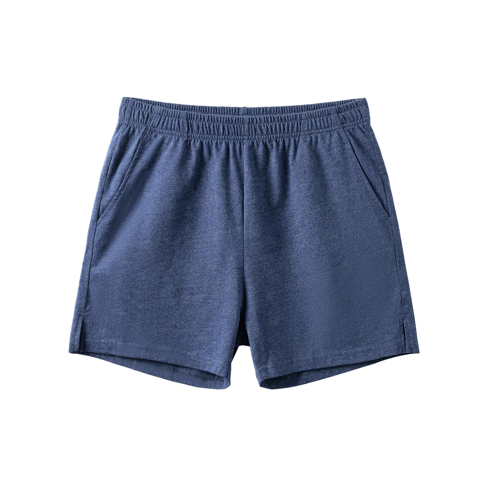 Amy Coulee Schlafhose Herren Kurz Baumwolle 4" Leichte Schlafshorts Kurze Pyjamahose Schlafanzughose mit Taschen