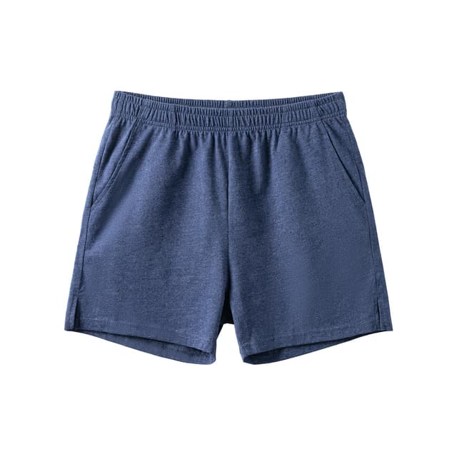 Amy Coulee Schlafhose Herren Kurz Baumwolle 4" Leichte Schlafshorts Kurze Pyjamahose Schlafanzughose mit Taschen