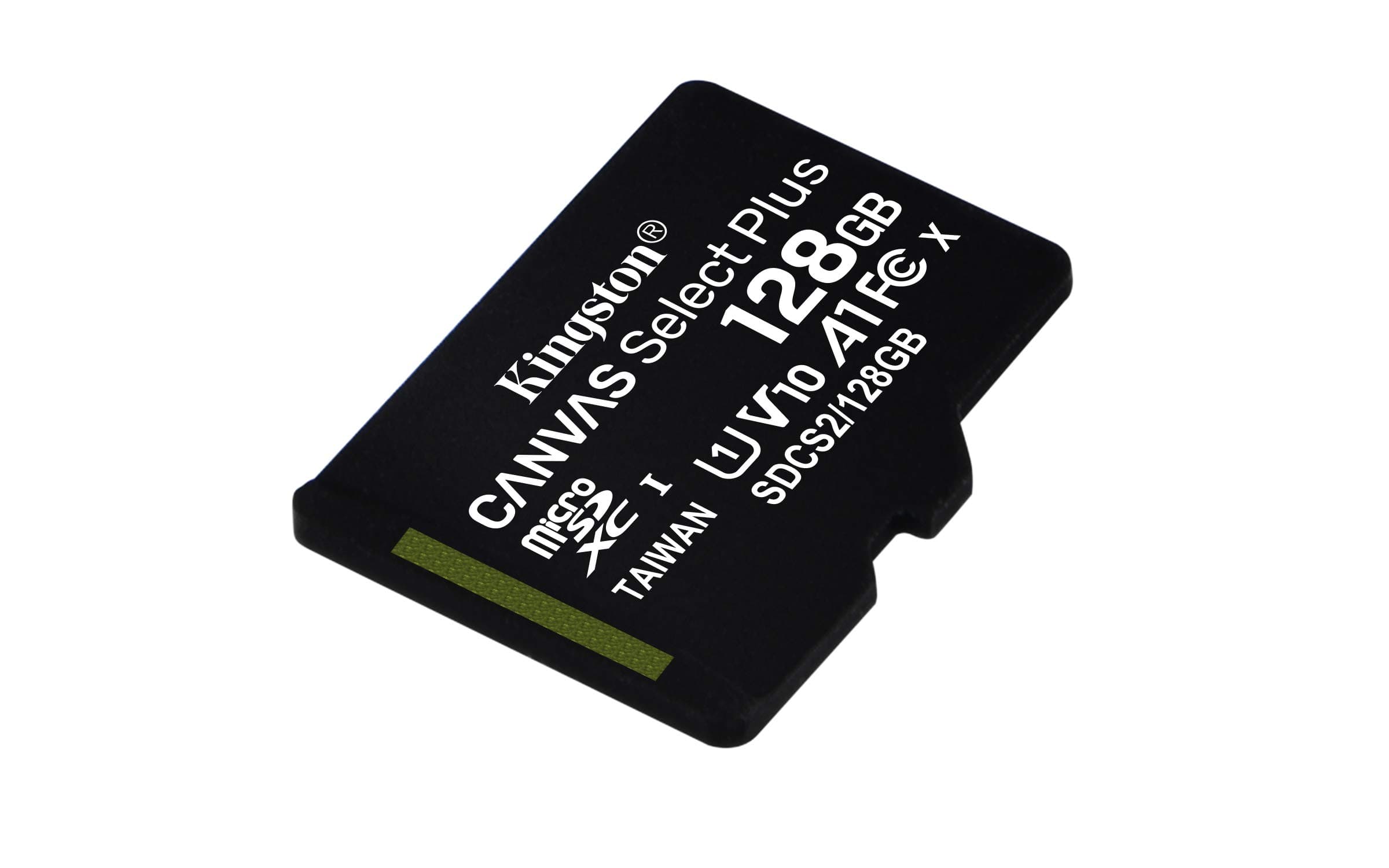 Kingston Canvas Select Plus microSD Speicherkarte, SDCS2/128GBSP Class 10 128GB Nur Karte