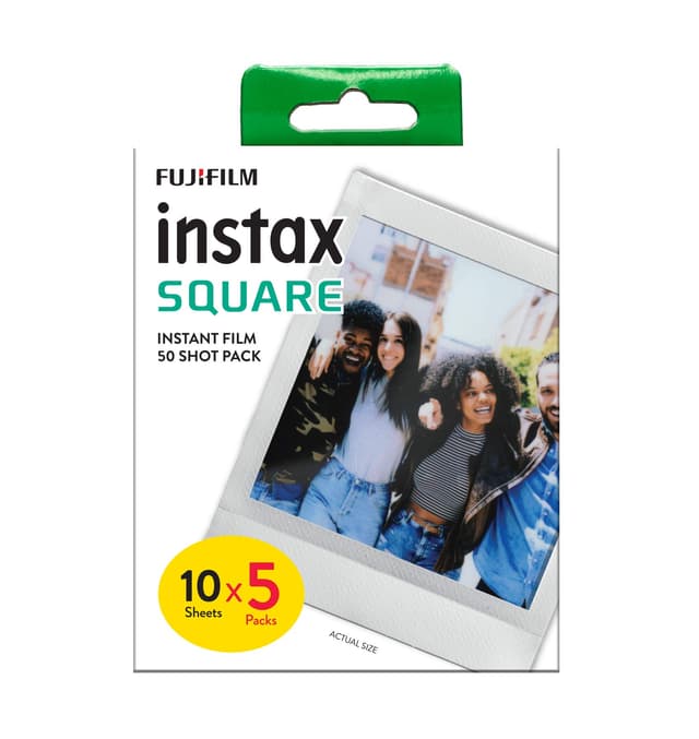 INSTAX Square Film Weiß 50 Schuss 50 shot White Border