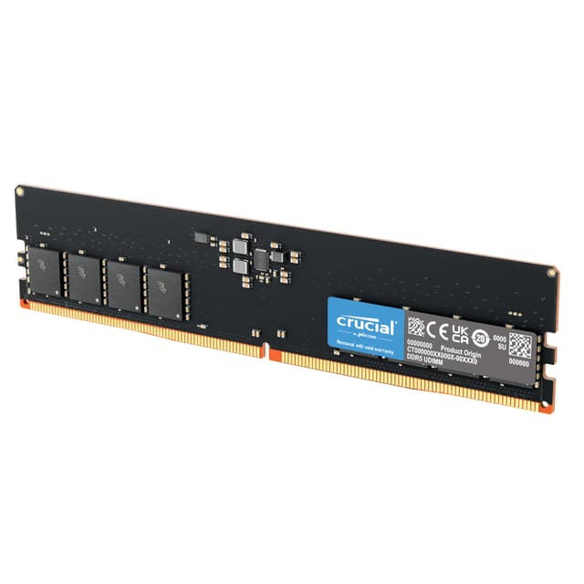 Crucial DDR5 RAM 16GB 5600MHz, PC Computer Arbeitsspeicher, (auch 5200MHz / 4800MHz) CL46 - CT16G56C46U5 5600MHz 16GB
