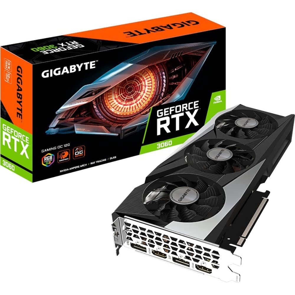 Gigabyte GeForce RTX 3060 Gaming OC 12GB GDDR6 Rev 2.0 Single