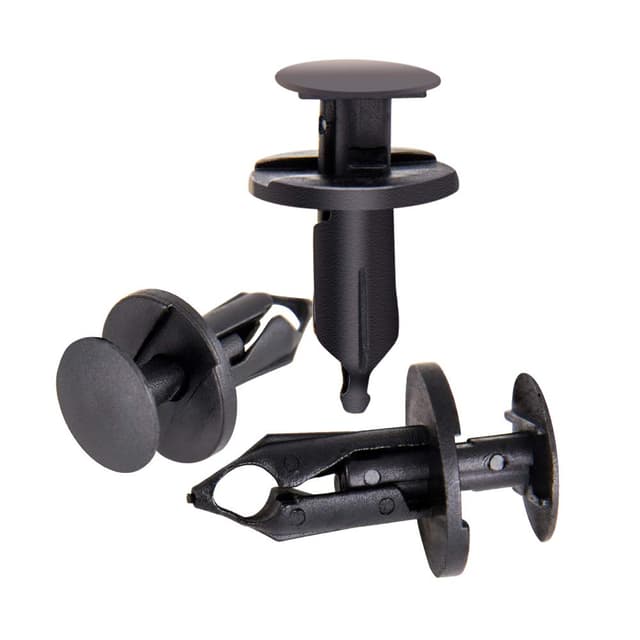 CarBole Auto Befestigung Clips: 120 Pcs Auto Befestigung Clips 8mm Loch Kunststoffnieten Türverkleidung Befestigungclips Plastikklips Klammern stoßstangen Rivet Trim Clip Fastner Set für Auto 8mm 120PCS